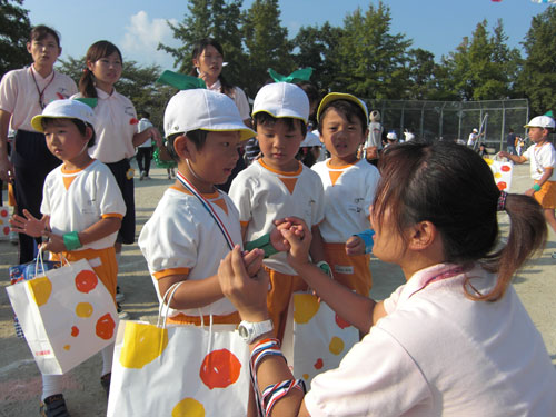 年長さん次男運動会05