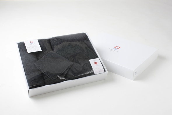 黒タオルセット（今治タオル）-タオルはまかせたろ.com [タオルギフト]